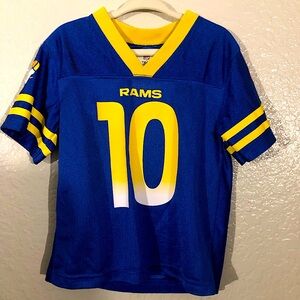 NFL Rams Kids Jersey in Blue and Yellow